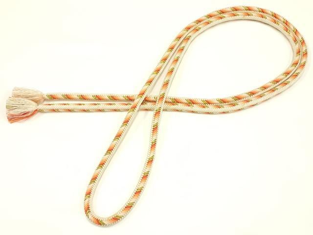 平和屋着物● 上 有職組紐道明 帯締め 奈良組 丸胡蝶 金糸 宮内庁御用 国立博物館御用 東京芸術大学御用 AABA9865ay