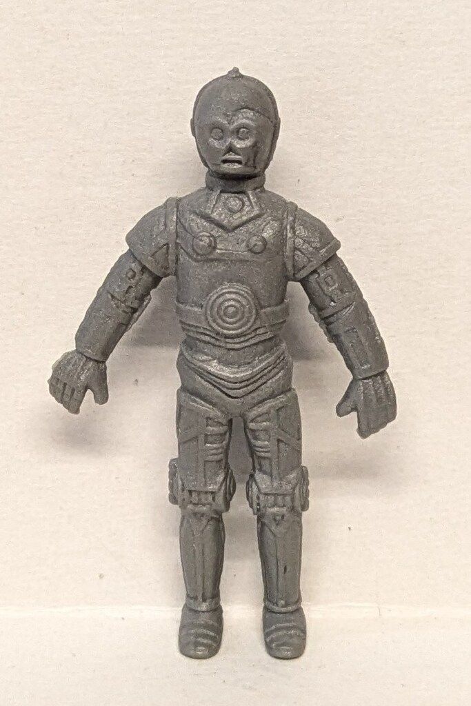 森永 スターウォーズ キャラメル C-3PO 消しゴム 銀色