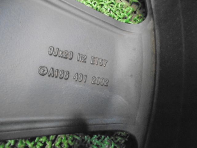 20インチアルミホイール4本セット 20×9J