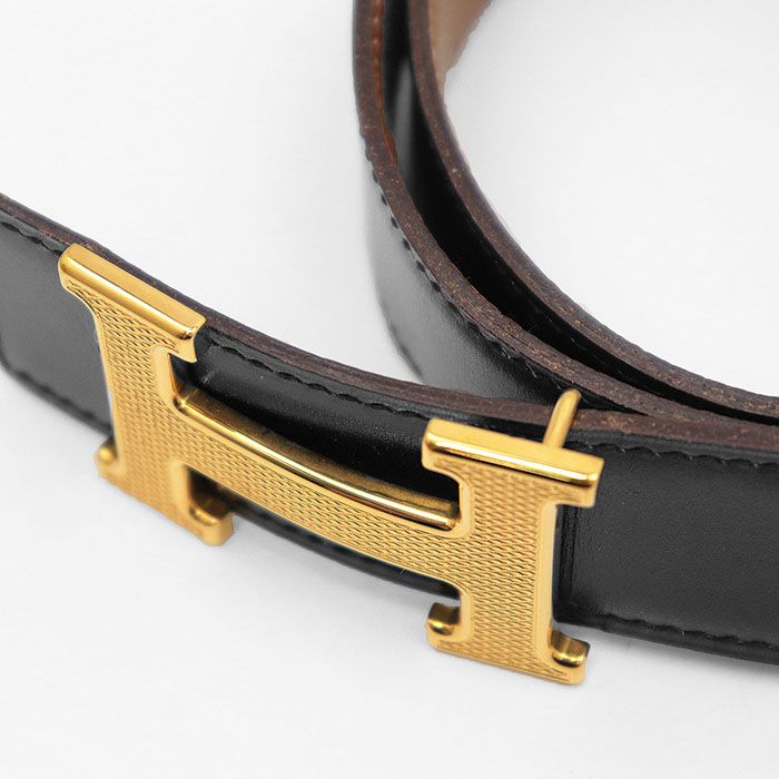 HERMES エルメス ベルト レザー コンスタンス 2004年製 □H刻印 H ロゴ