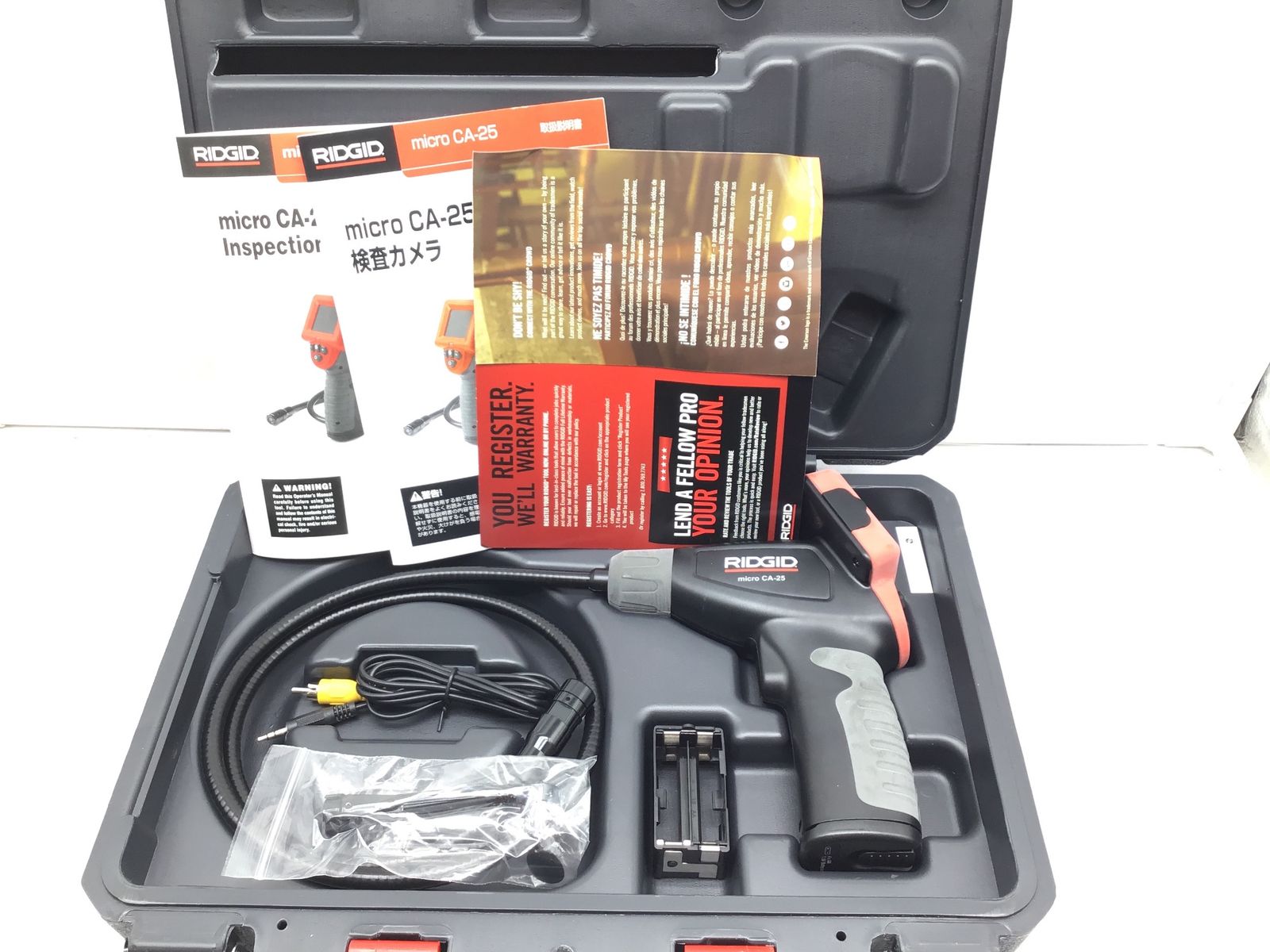 ♥に近い リジッド 内部点検 検査カメラ CA-25 40043 IT9ND1O08OVT エコツール笠寺店 M02