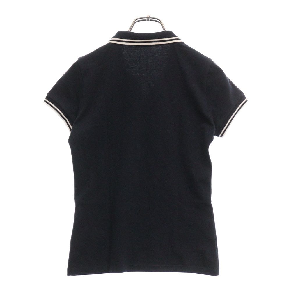 MONCLER (モンクレール) 23AW ロゴワッペン 半袖ポロシャツ ネイビー 