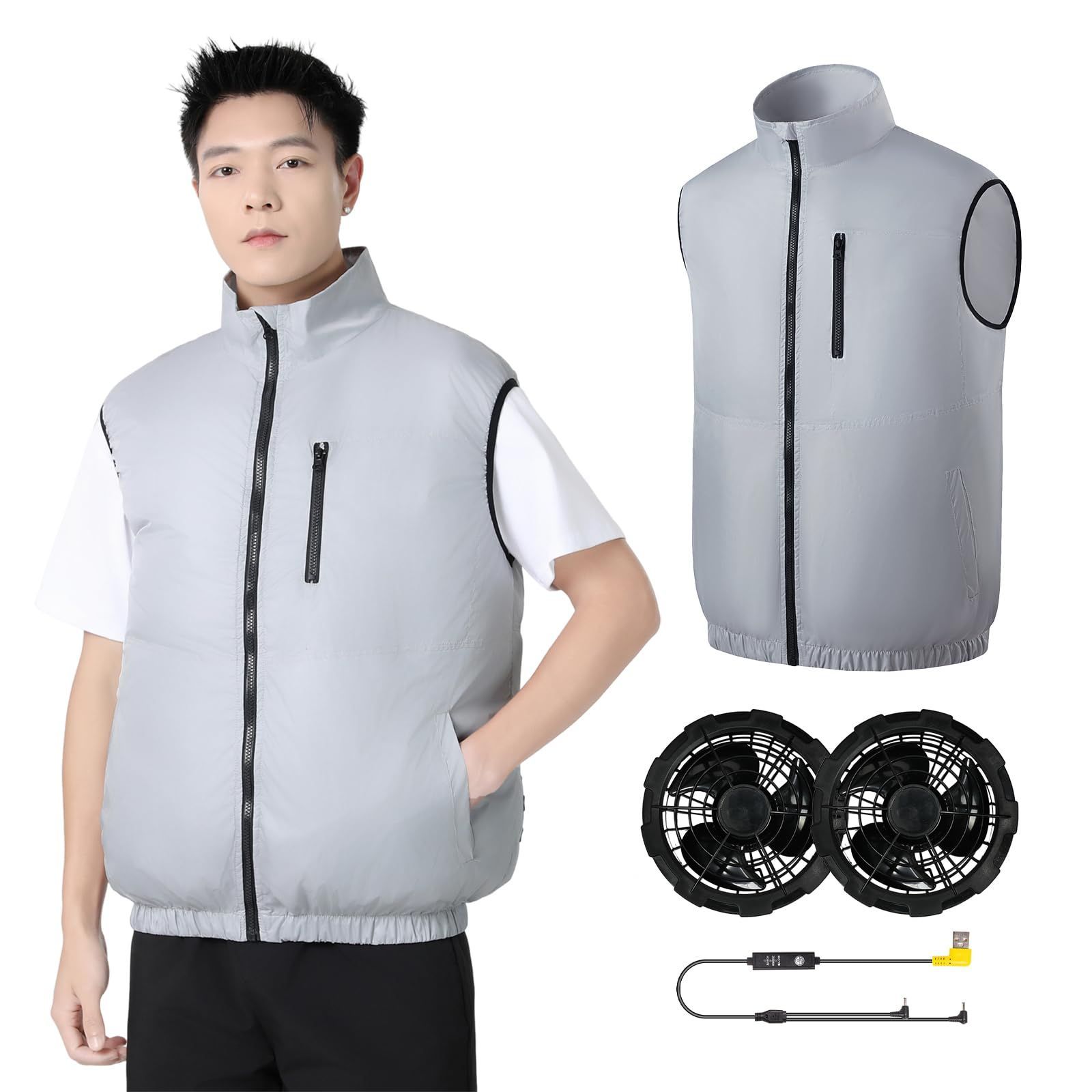 2XL ファン付きベスト バッテリーセット 28V 高出力 30000mAh 2XL ファン付きベスト バッテリーセット 28V 高出力 30000mAh FGTGGG