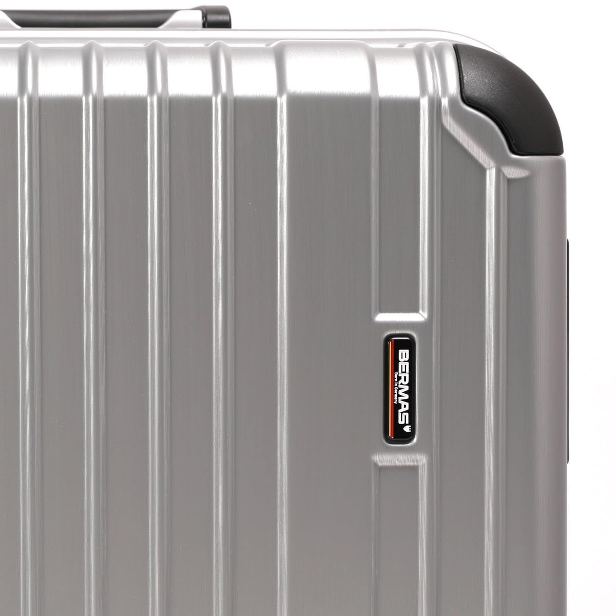 在庫処分 フレーム HeritageII ストッパー付き 64L スーツケース 5kg バーマス グリーン