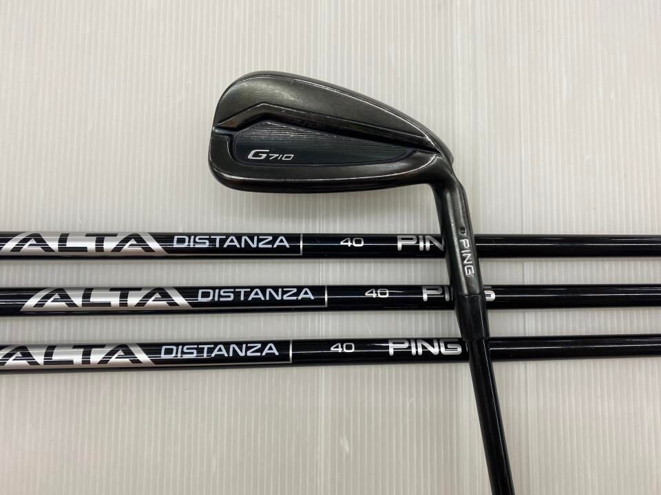 PING ALTA DISTANZA40 G710 中古アイアン
40中古セット G710 アイアン(単品) ALTA DISTANZA BLACK 40 ARCCOS GP装着モデル