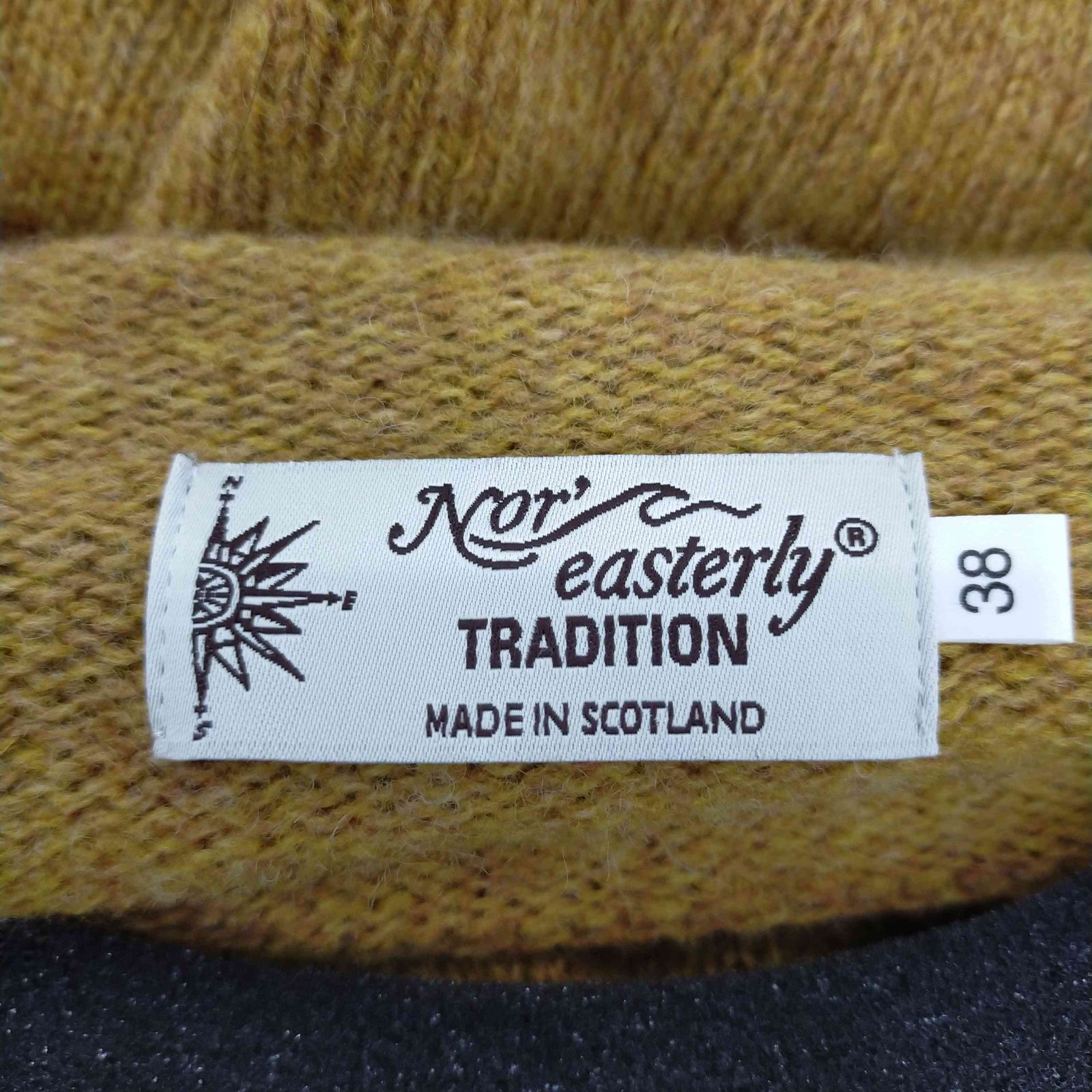 ノアイースターリー NOR EASTERLY CREW NECK SWEATER OYSTER