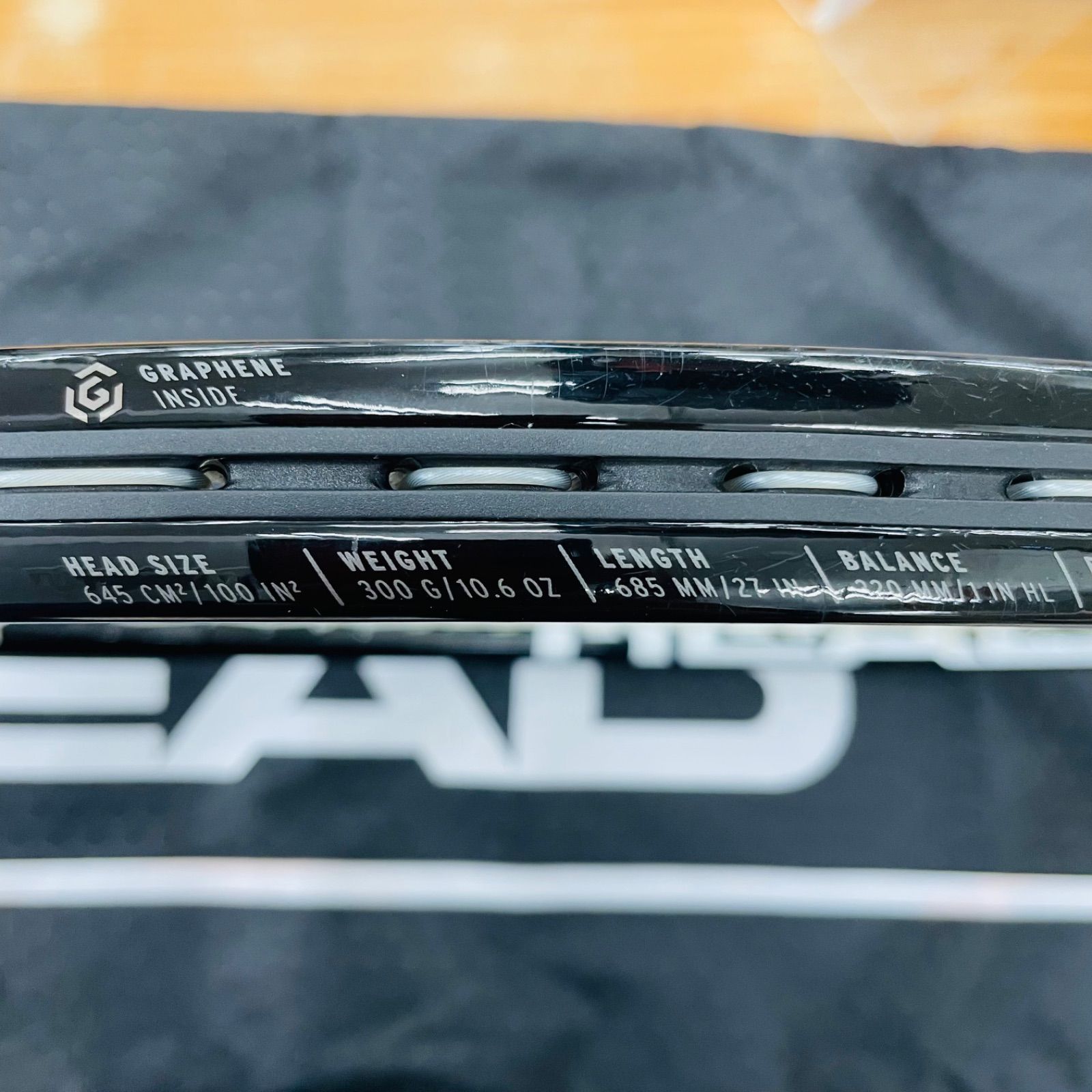 品 HEAD ヘッド 硬式用テニスラケット SPEED MP 500 ホワイト×ブラック ソフトケース付 平塚店