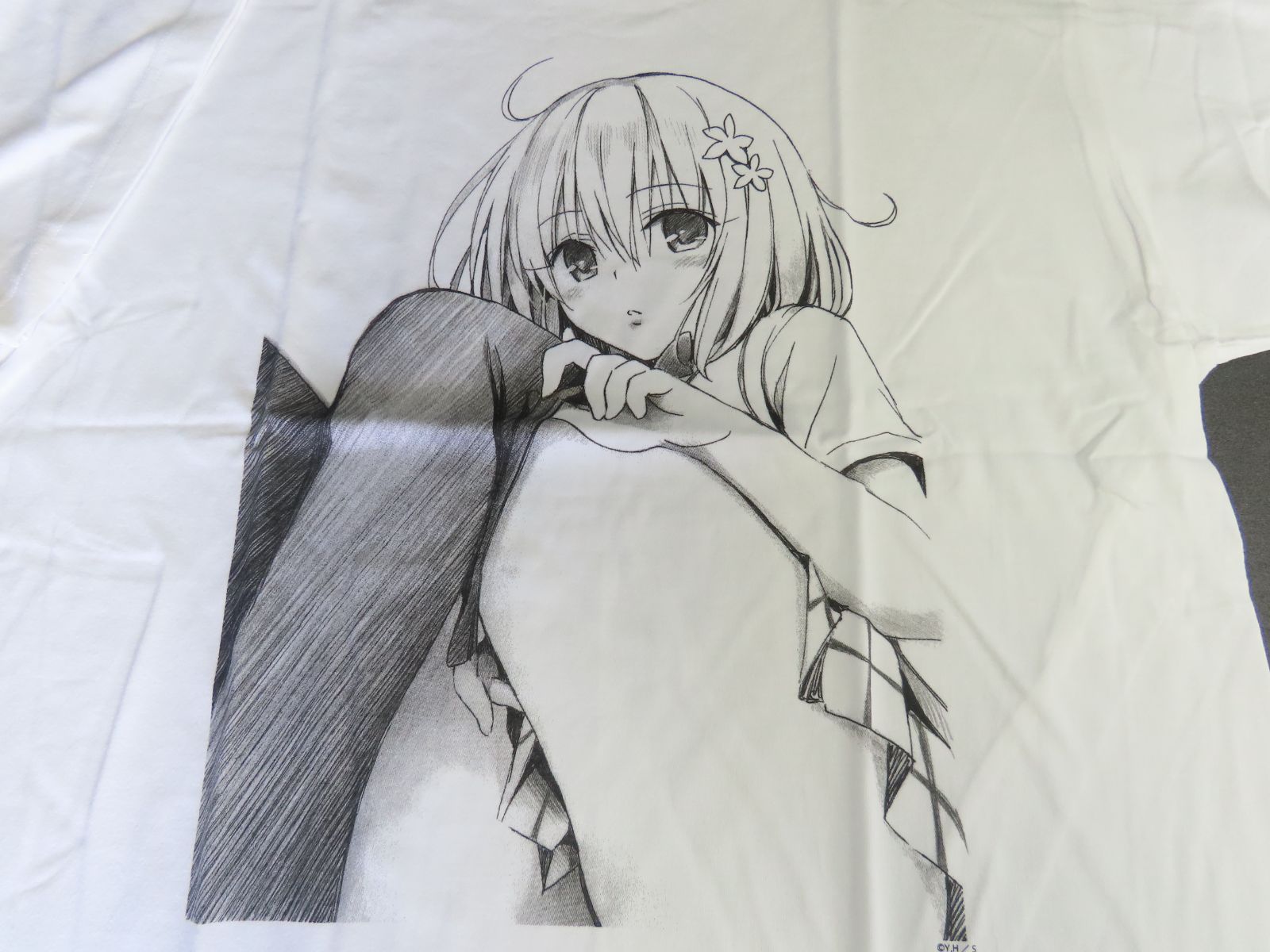 To LOVEる 15周年記念 原画展 ビッグTシャツ XL モモ☆0527-827/プラス 