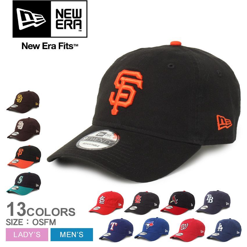 ニューエラ 帽子 レディース メンズ MLB CORE CLASSIC 9TWENTY NEW ERA カラー:05.マリナーズネイビー  品番：2612-0044