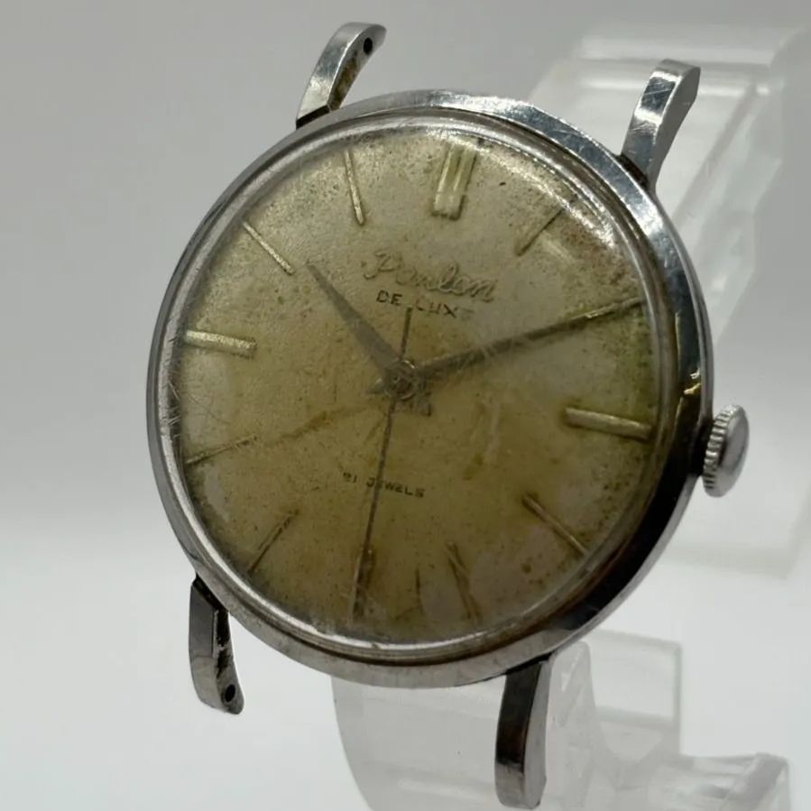 稼働 パーロン parlon 腕時計 ヴィンテージ 手巻き式 ゴールド