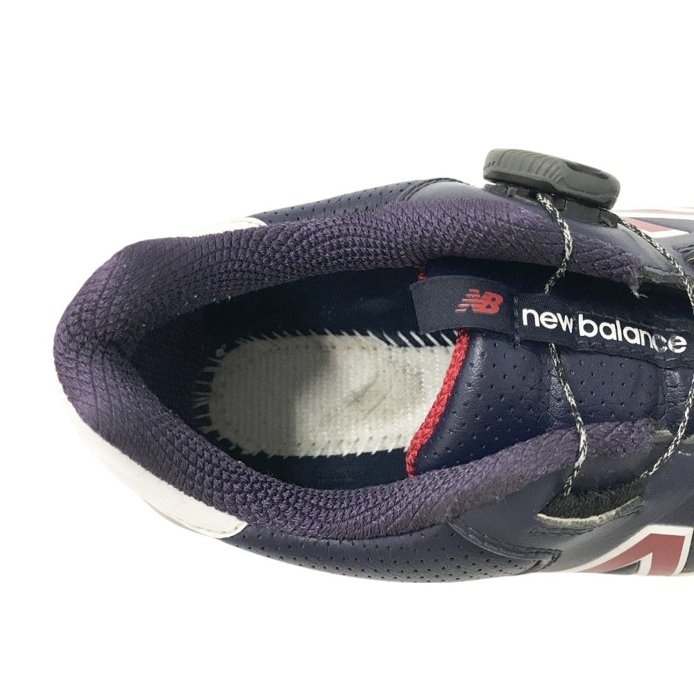 NEW BALANCE GOLF ニューバランス MGB574T2 ゴルフシューズ BOA  ネイビー系 26 [240101430056] ゴルフウェア メンズ ストスト NEW BALANCE GOLF ニューバランス MGB574T2 ゴルフシューズ BOA