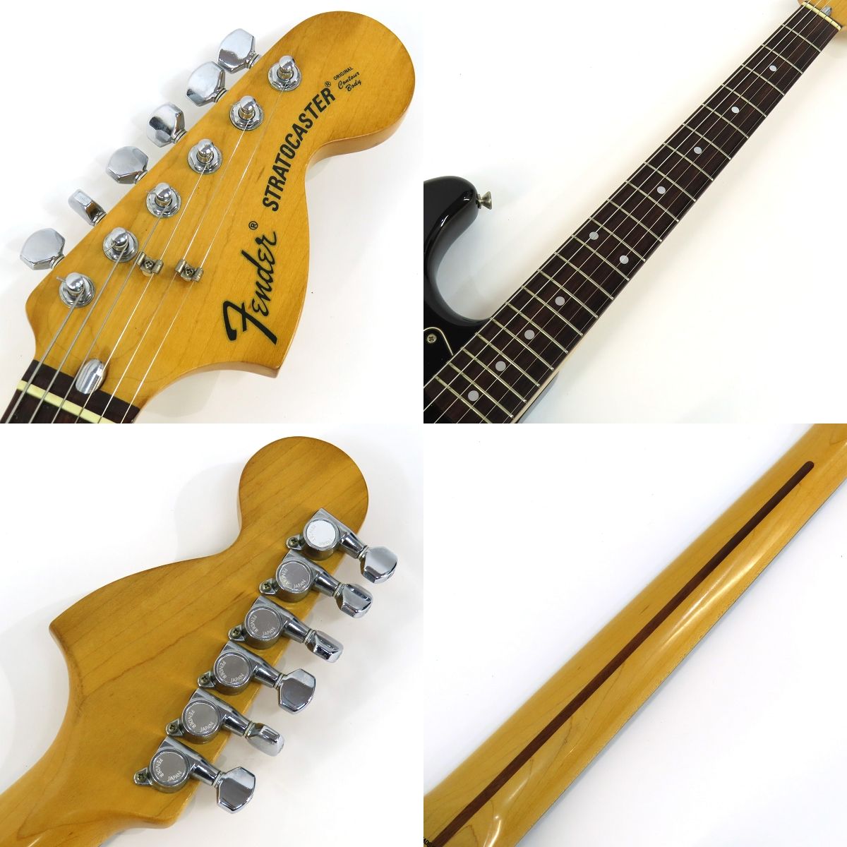 【訳あり中古品】エレキギター フェンダージャパン ストラトキャスター Fender Japan フェンダージャパン ST72-55 ブラック ストラト