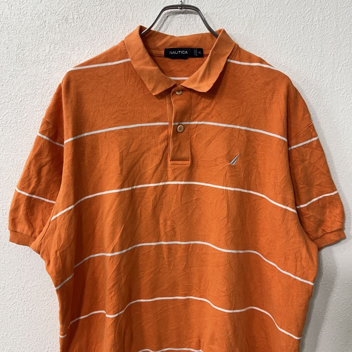 8YARDS オレンジ ポロシャツ XL　完売商品　未使用 トムス ドライポロシャツ サンセットオレンジ LL 00302-ADP-038