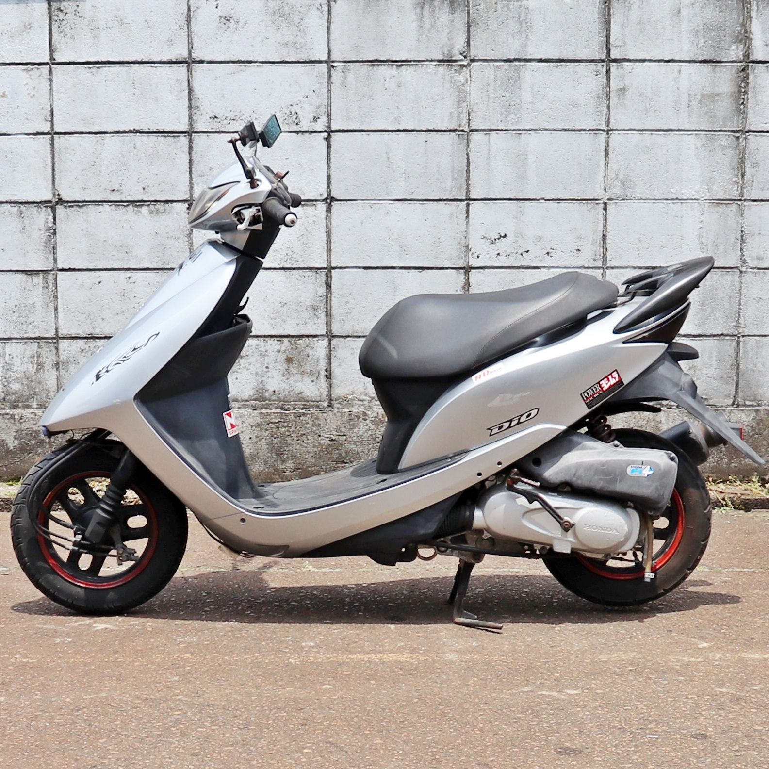 茨城 ホンダ ディオ DIO AF68 人気の白 FI インジェクション 通勤