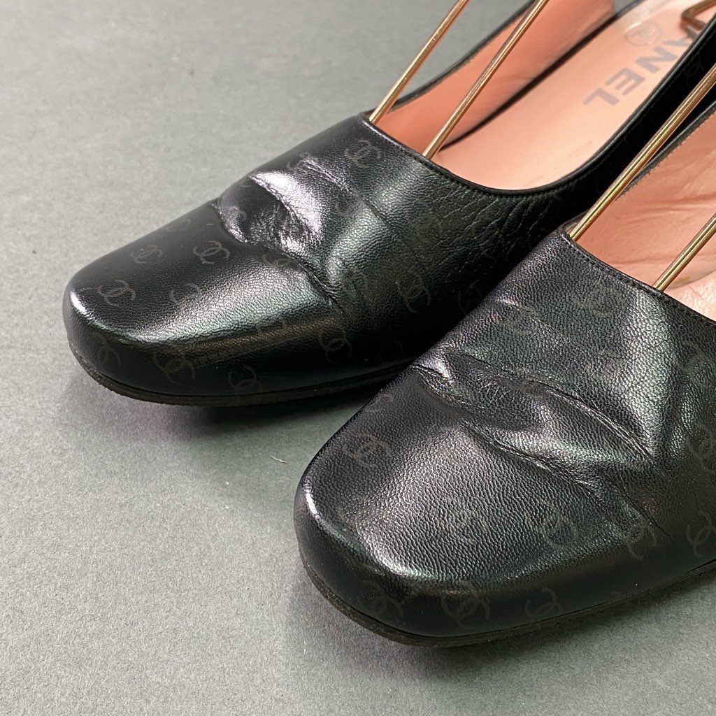 スリングバックパンプス