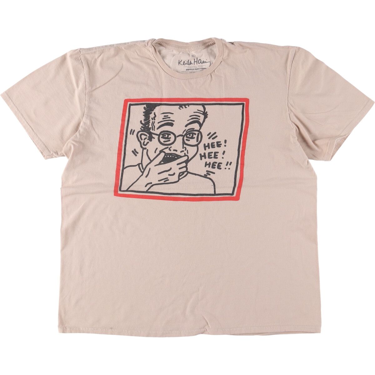 古着 KEITH HARING キースヘリング アートTシャツ メンズXL相当