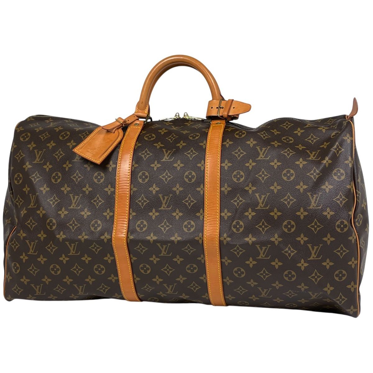 ルイ ヴィトン Louis Vuitton キーポル 60 ハンドバッグ 旅行 出張 ビジネス ボストンバッグ モノグラム ブラウン M41422 レディース