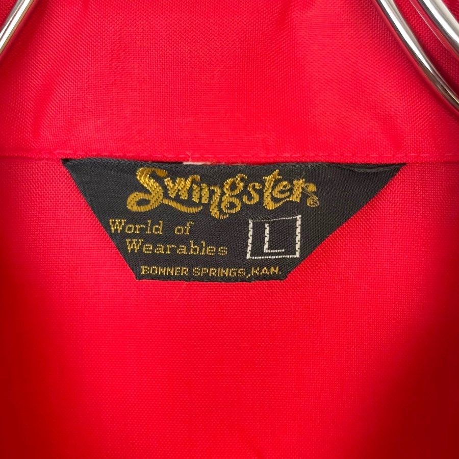 70s80sスウィングスターSwingsterナイロンジャケットレーシング
