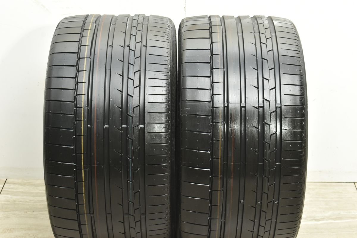 新車外し コンチネンタル コンチスポーツコンタクト6 305 30R20 2本セット メルセデス承認 AMG GT アウディR8 911 ContiSportContact6