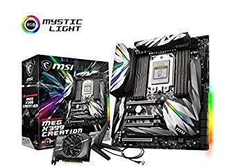 MSI MEG X399 CREATION E-ATX マザーボード[Ryzen Threadripper対応] MB4559 mxn26g8