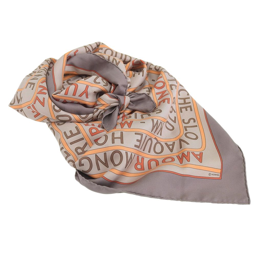 エルメス カレ90 LES SOURCES DE LA VIE生命の源 スカーフ エルメス