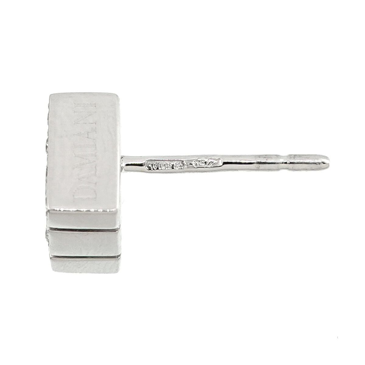 ダミアーニ DAMIANI ベルエポック ダイヤ ピアス K18 WG ホワイト  