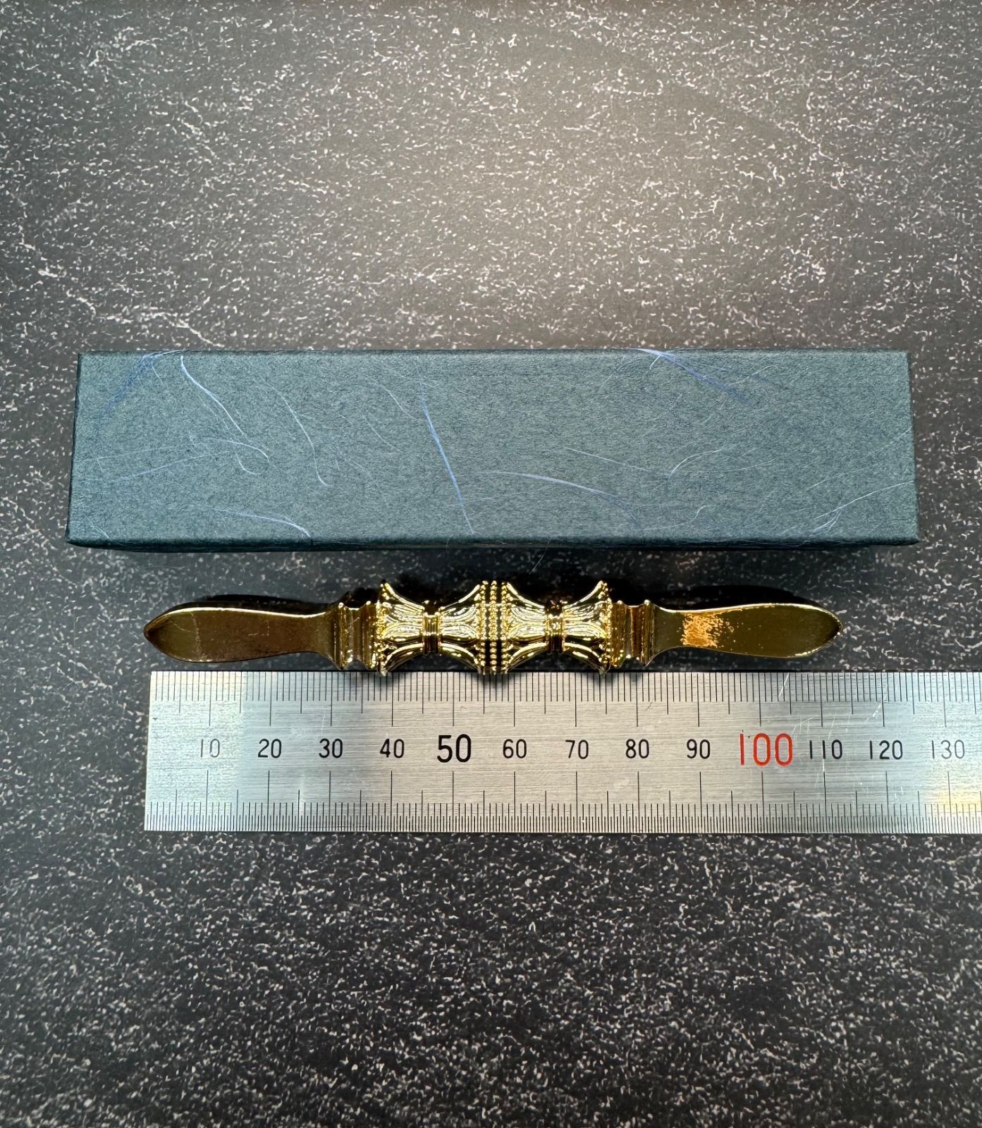 密教法具 三点セット 大 五鈷杵 三鈷杵 独鈷杵 箱入 金剛杵 約11㎝ 三