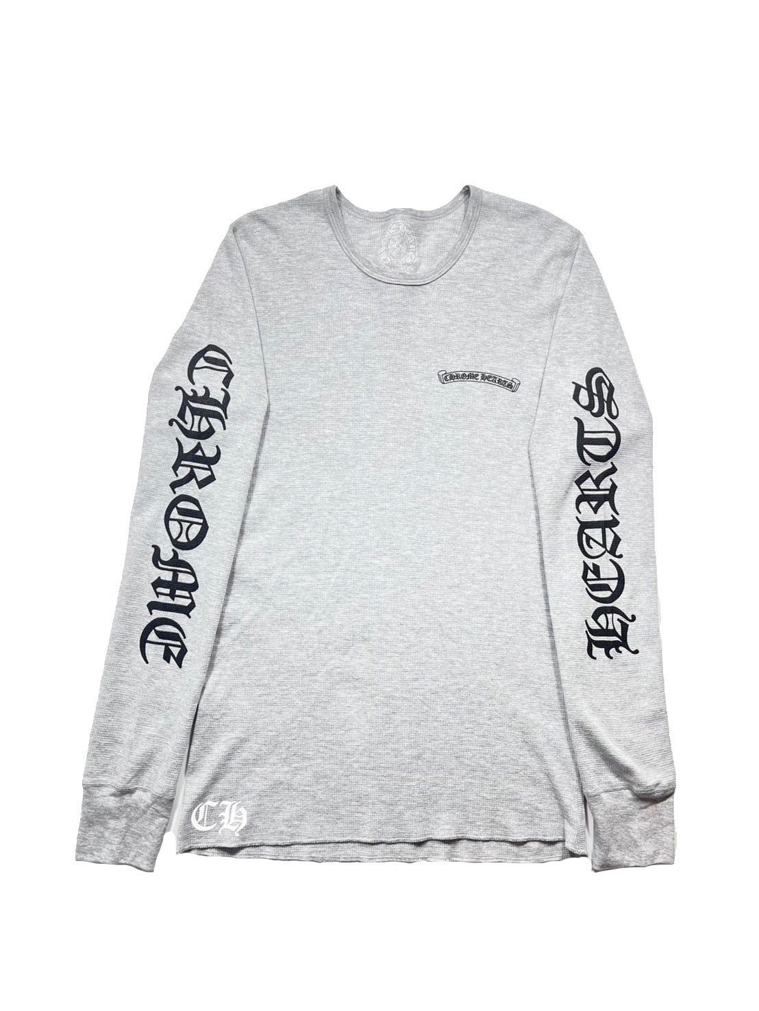 CHROME HEARTS Scroll Label Thermal LongTee