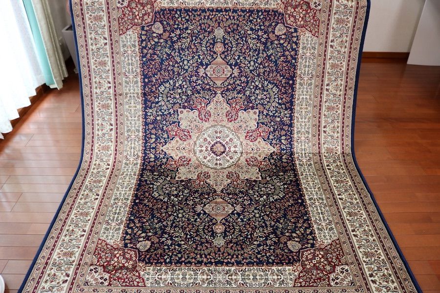ペルシャ柄絨毯 200×290 新品未使用 大判ラグ カーペット 訳あり ペルシャ柄絨毯 200×290 新品未使用 大判ラグ カーペット 訳あり