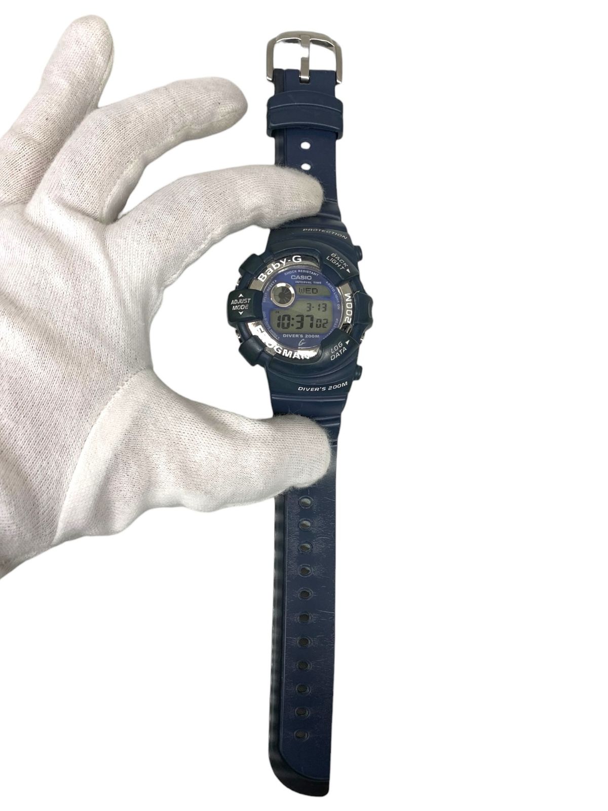 CASIO (カシオ) Baby-G フロッグマン 腕時計 BGW-100 ネイビー