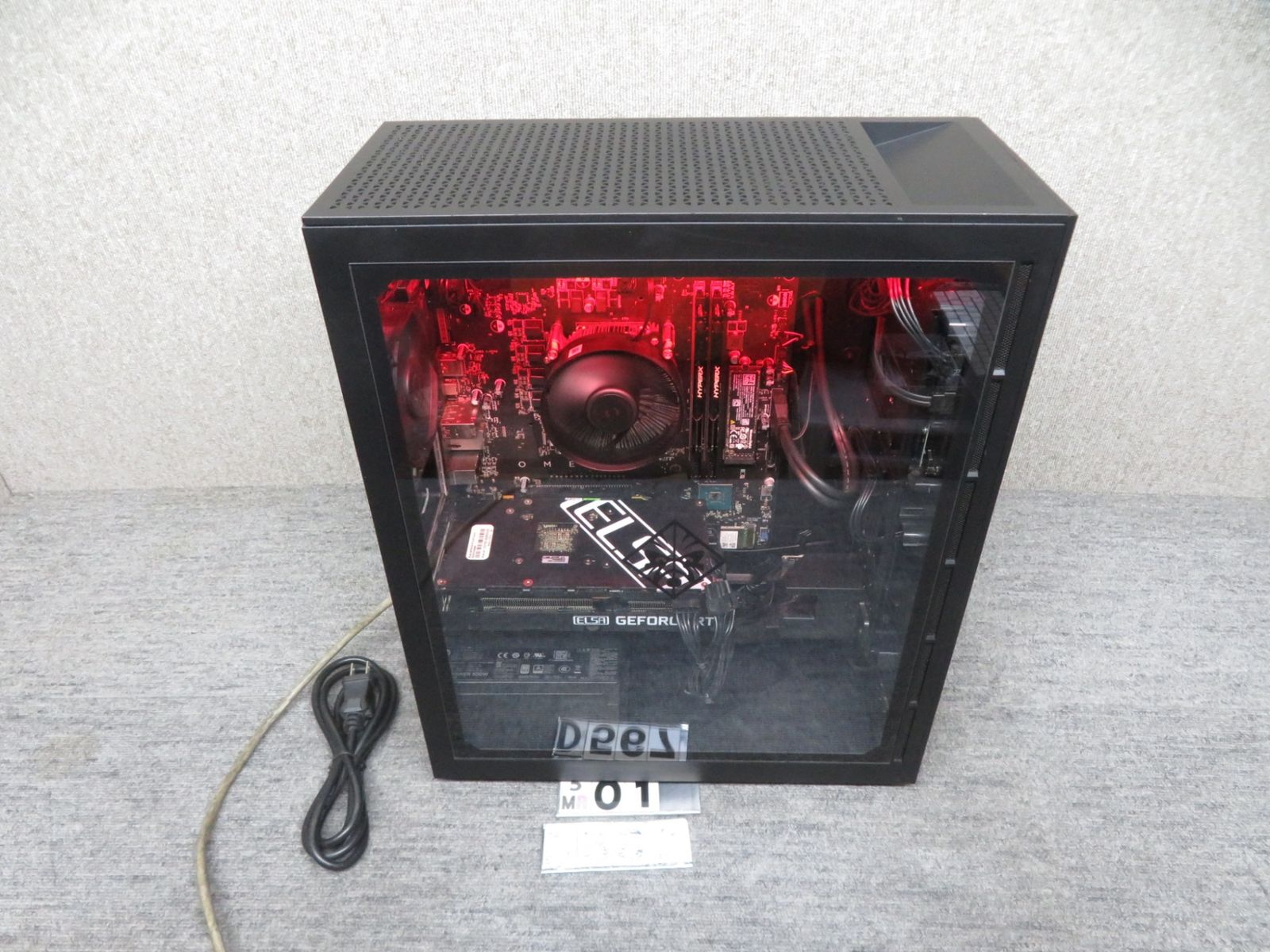 【ゲーミングPC・GeForce RTX 2070搭載】◆ OMEN by HP Obelisk Desktop 875 ◆ 高性能Core i7-9700 /高速 256GB SSD+ 2TB HDD / メモリ16GB ◆ Windows 11 Pro /サービス microsoft Office 2021付 OMEN ゲーミングPC HP Obelisk 875 Core i7-9700K RTX2080 Super