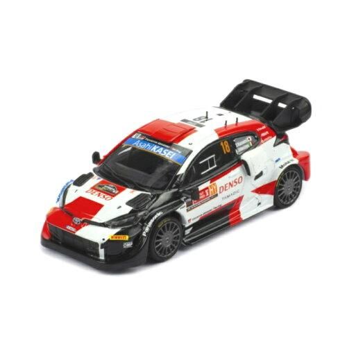 【新品・5営業日で発送】イクソモデル B トヨタ GR ヤリス RALLY1 22イープルラリー 1／43スケール 18 T.Katsuta／A.Johnston RAM876 (1958112)