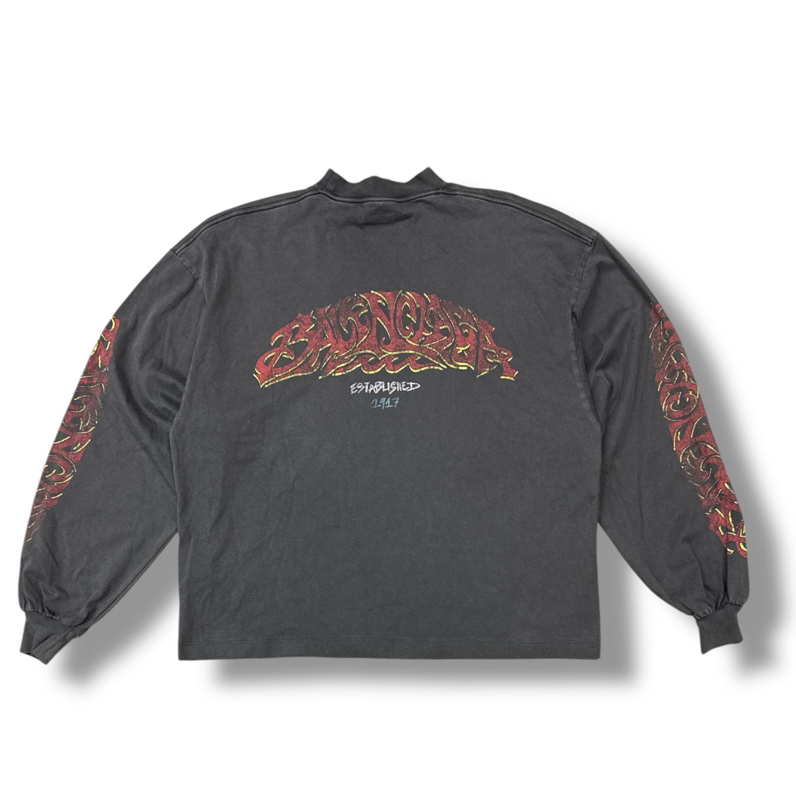 バレンシア　長袖 参考上代137500円 国内正規 未使用品 BALENCIAGA 24SS L/S Large