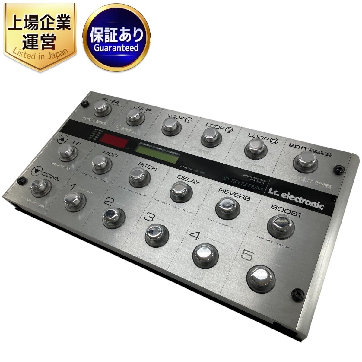 TC ELECTRONIC G-SYSTEM GFX01 ギター用 マルチエフェクター 音響機材 中古 W9260607 - メルカリ