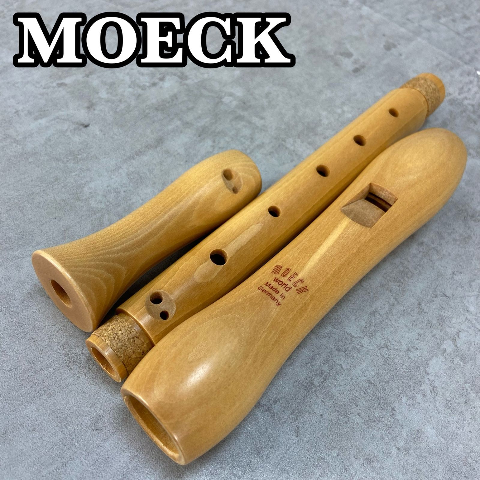 MOECK メック アルトリコーダー A-03 442Hz メイプル 本体のみ