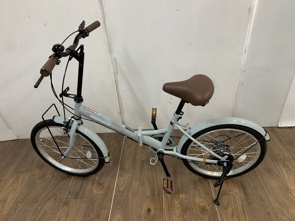 PROVROS[P-S206] サスペンション付き折りたたみ自転車(20インチ