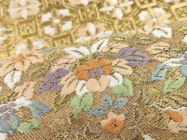 ヤフオク！ベストストア受賞店■西陣　山下織物謹製　六通柄袋帯　宝来船　逸品　新品ｍ1067 ヤフオク！ベストストア受賞店□平和屋着物□西陣 山下織物謹製 六通