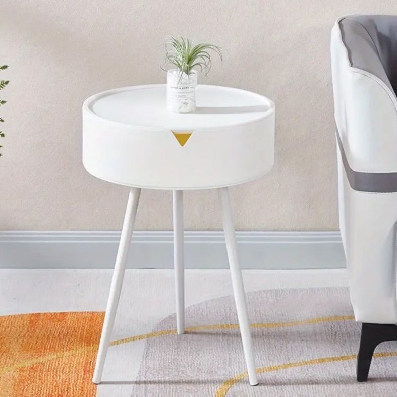 ナイトテーブル サイドテーブル 北欧 フリップトップサイドテーブル 収納付き プラスチック エンドコーヒーテーブル モダン ベッドサイドアクセントテーブル リビングルーム アンティーク 寝室 オフィス 脚付きベース リモコン ブラック おしゃれ かわいい