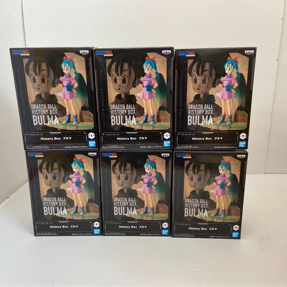 ドラゴンボール History Box ブルマ 6個 03w19101 ドラゴンボール HISTORY BOX ブルマ 6体セット
