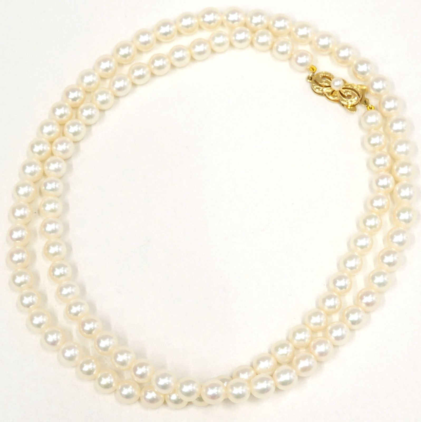 MIKIMOTO ミキモト あこや真珠 パール 約6.3-6.8mm ロング MIKIMOTO ミキモト あこや真珠 パール 約6.3-6.8mm ロング