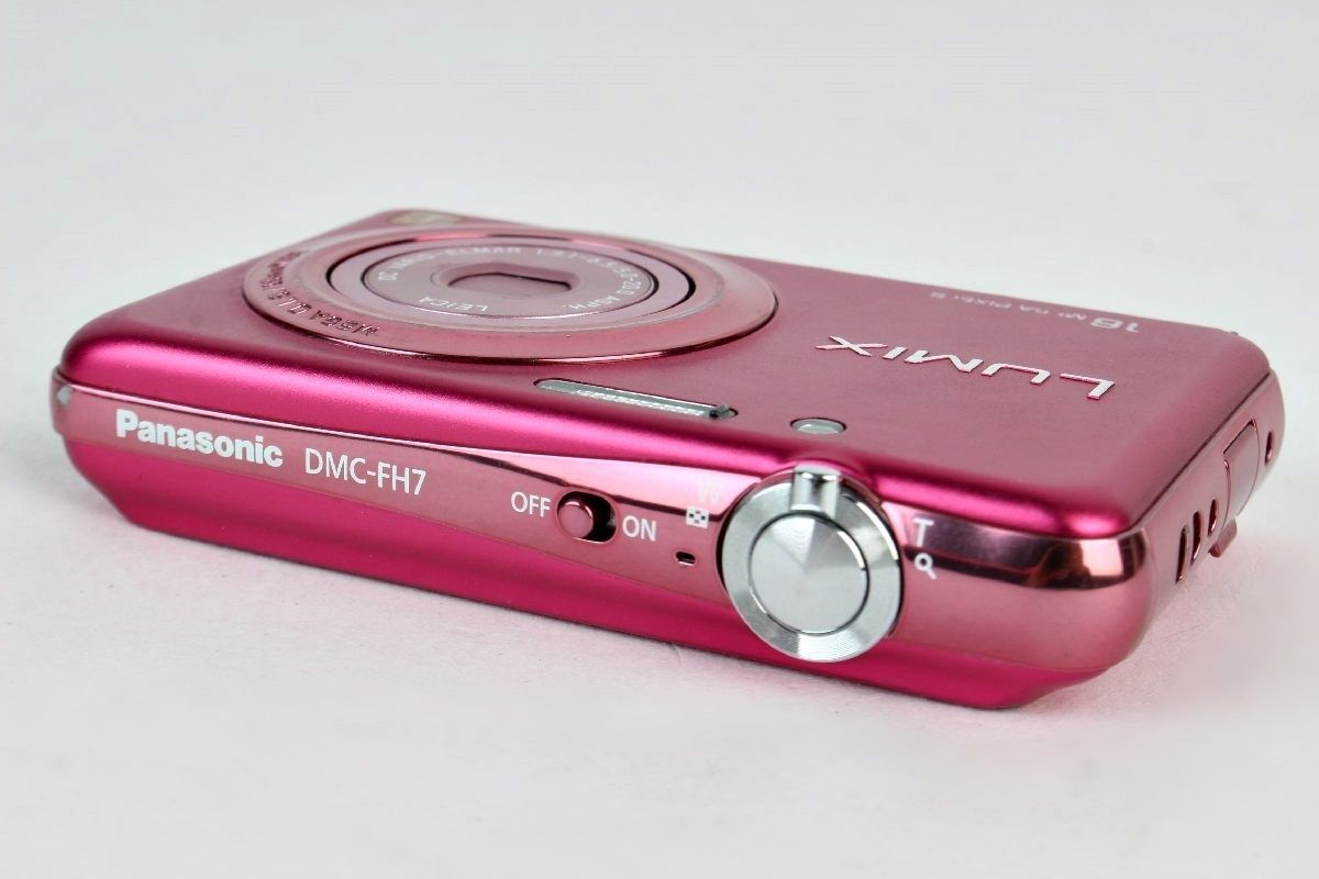 Panasonic LUMIX DMC-FH7 ピンク 本体のみ 美品 USED Panasonic LUMIX DMC-FH7 デジカメ ピンク DMC-FH7-P｜Panasonic