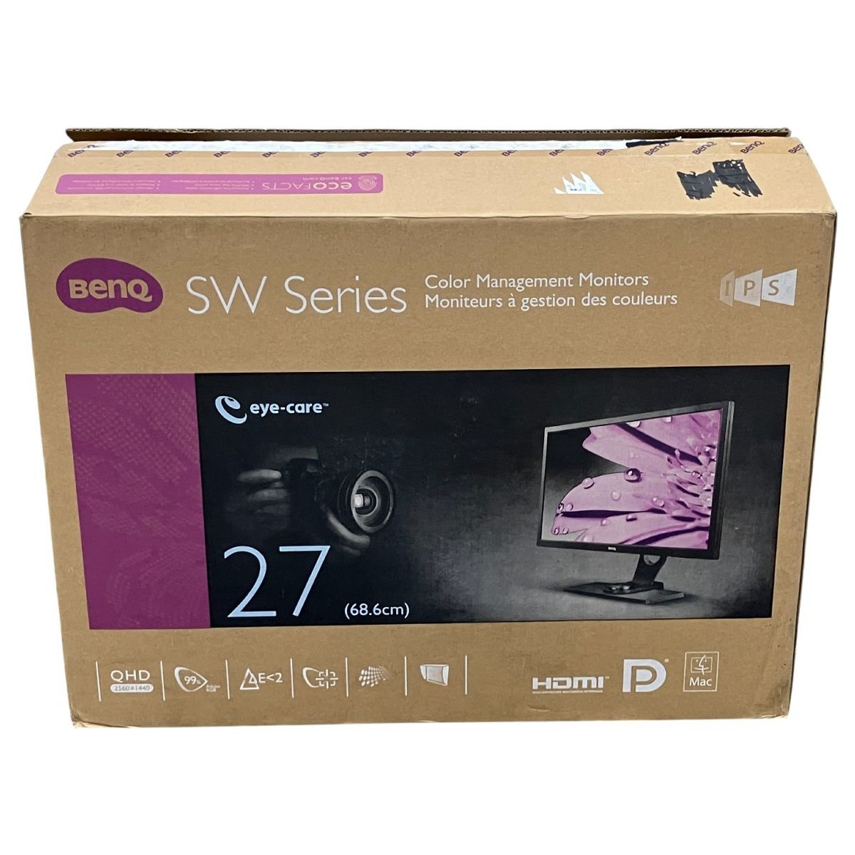 BenQ SW2700PT 液晶モニター 2020年 27インチ ベンキュー ディスプレイ ベンキュー K10526160