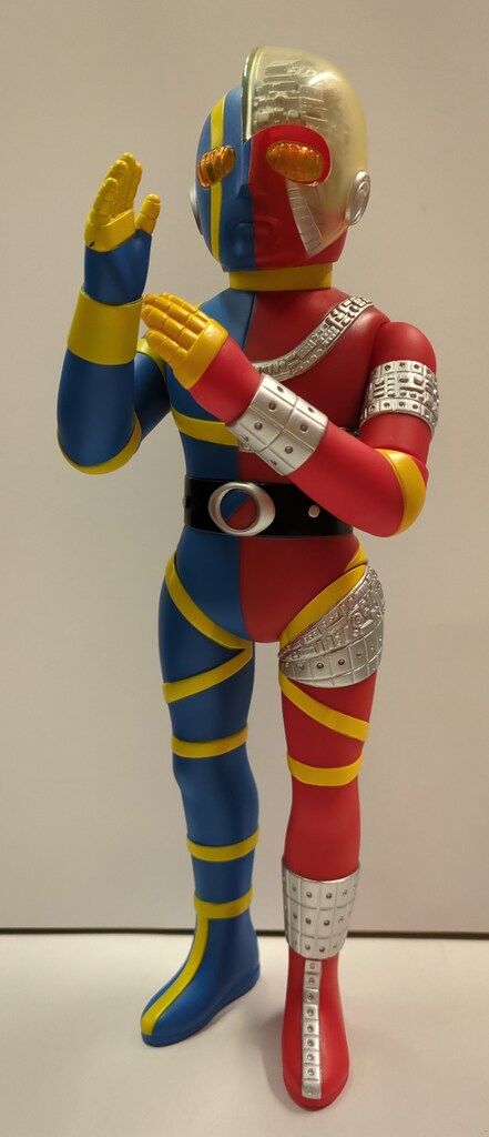 マルサンソフビ　ヴァイナロイド　キカイダー　未開封 マルサンソフビ ヴァイナロイド キカイダー 未開封 - メルカリ
