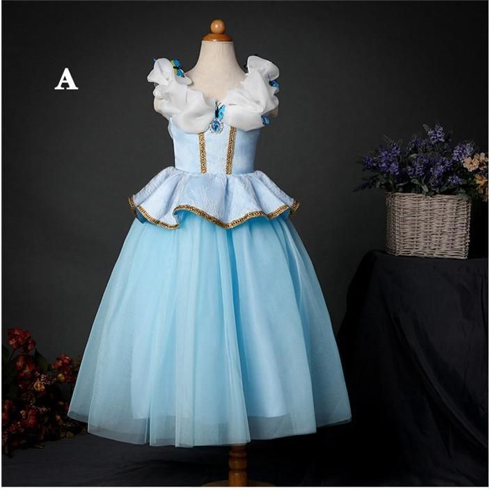 ディズニー プリンセス ワンピース 子供 衣装 仮装 ハロウィン衣装 9タイプ 可愛いドレス マント追加可 110 120 130 140 150cm