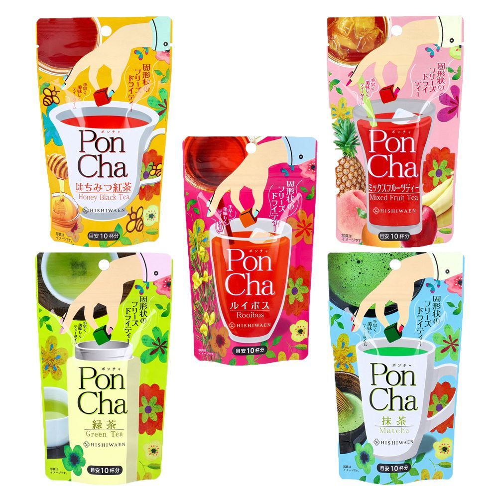PonCha（ポンチャ）【ルイボス・はちみつ紅茶・ミックスフルーツ