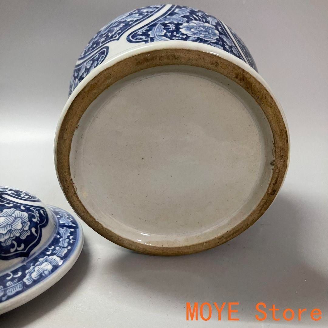 景徳鎮  青花  下彩磁器 将軍壺  装飾品 工芸品  美術品 置物 景徳鎮 青花 下彩磁器 将軍壺 装飾品 工芸品 美術品 置物 - メルカリ