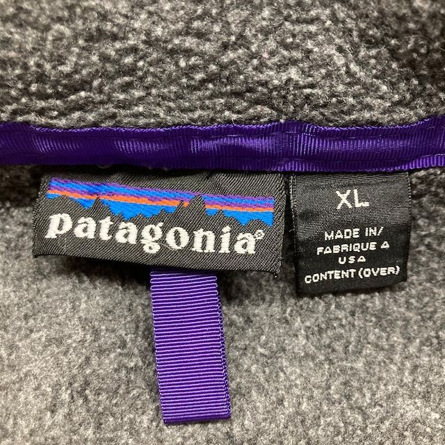 90s vintage patagonia 雪なしタグ レトロ フリースジャケット 