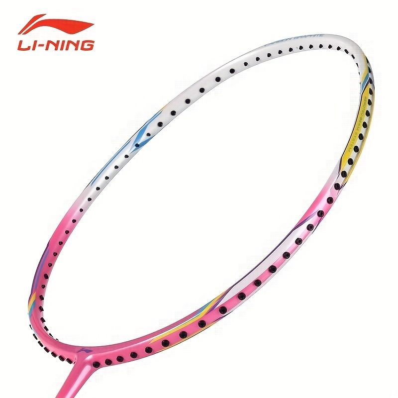 LI-NING バドミントンラケット公式シングルラケットフルカーボンファイバー学生アマチュア セット屋外スポーツトレーニングエンターテインメント用
