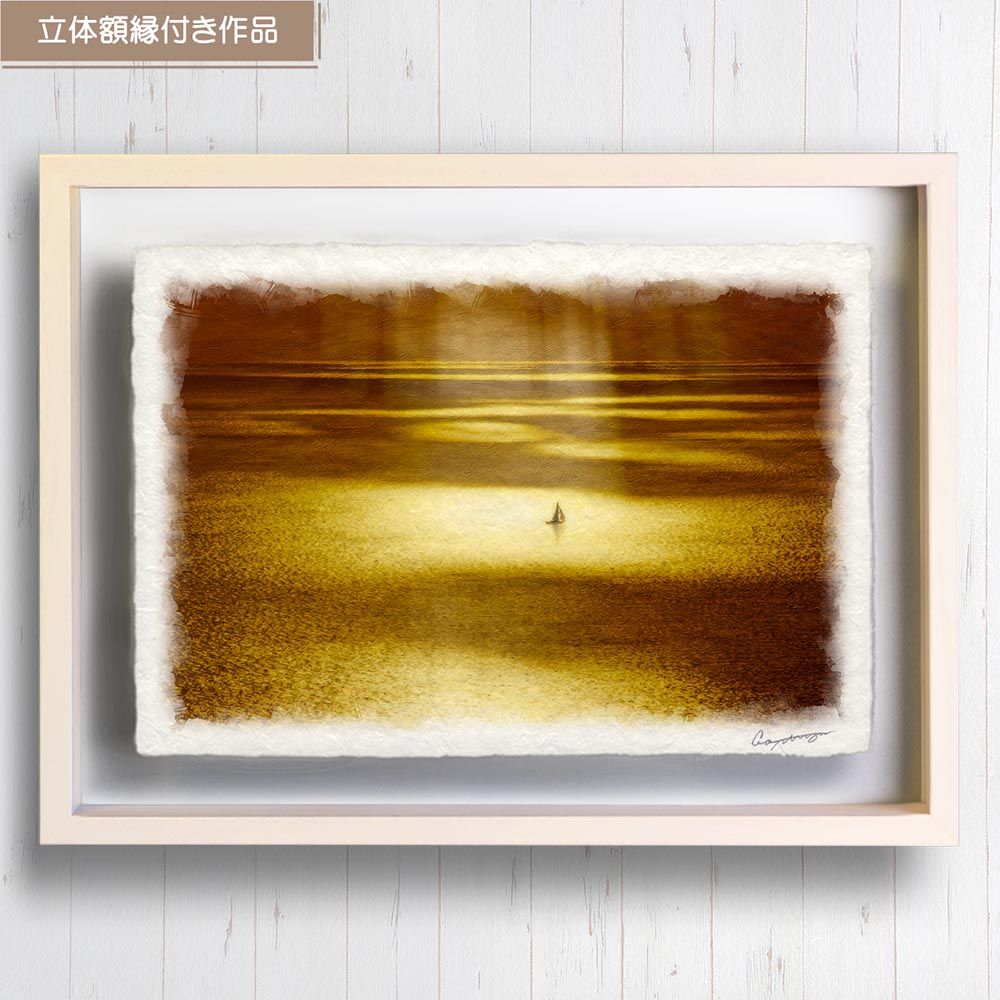 スイーツアート3 パステル画 額縁寸法32.7㎝×24.0㎝×1.5㎝ 【公式通販】