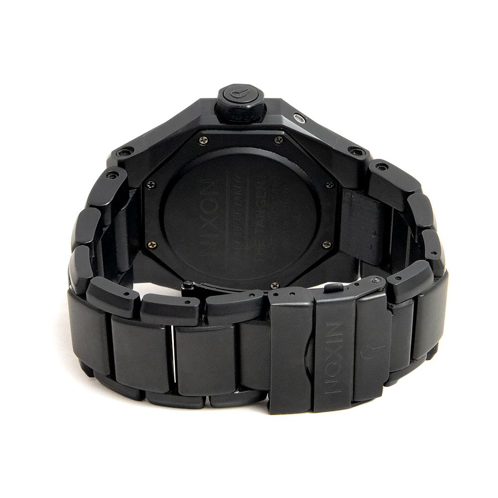 ニクソン THE TANGENT タンジェント 腕時計 ステンレススチール ミネラルガラス ブラック A3971042 NIXON（未使用　展示品）